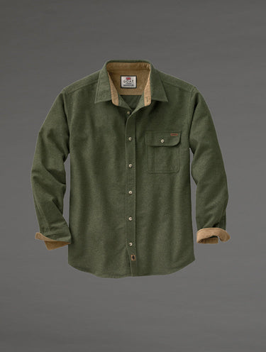 Camisa con cuello de Pana